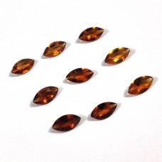 Madeira Citrine 6x3mm marquise facet 0.23 cts